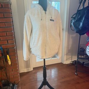 Patagonia Cream Sherpa Fleece Jacket